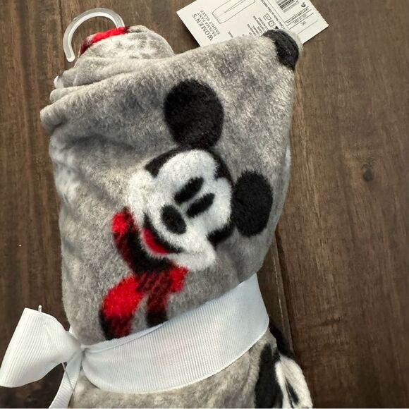 Disney Mickey Mouse Gray Winter Cozy Pajama Bottoms Size XXL NWT - Picture 5 of 5